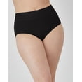 thumbnail image 1 of Women's Bali DFLLB1 Beautifully Confident Light Leak Protection Panty (Black 7), 1 of 4