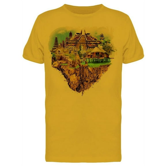 Bali City Floating Land T-Shirt Men -Image by Shutterstock, Male Small