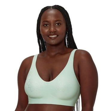 Bali Comfort Revolution ComfortFlex Fit Full-Coverage Wireless Bra DF3484 Color: Glassblown Floral Size: 3X LARGE