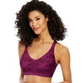 thumbnail image 1 of Bali Comfort Revolution® ComfortFlex Fit® Shaping Wirefree Bra Galactic Red Floral 3XL Women's, 1 of 6
