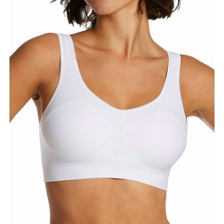 Women's Bali 3488 Comfort Revolution Shaping Wirefree Bra (White 2X)