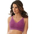 thumbnail image 1 of Bali Comfort Revolution® ComfortFlex Fit® Wirefree Bra - Showtime Fuchsia - Size - L, 1 of 19
