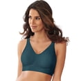 thumbnail image 1 of Bali Comfort Revolution® ComfortFlex Fit® Wirefree Bra Teal Regatta S Women's, 1 of 4