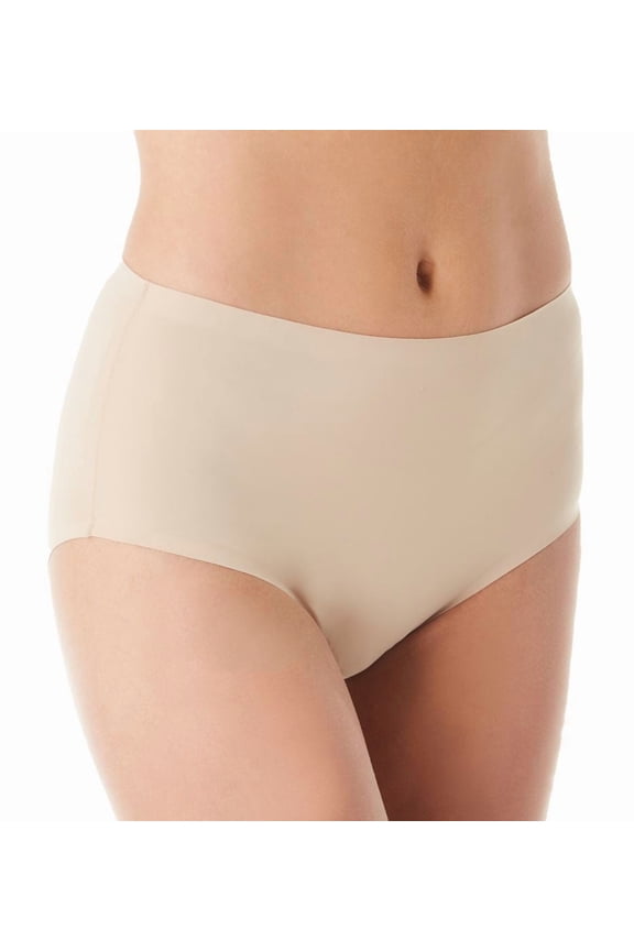 Women's Bali DFEL61 Comfort Revolution Easylite Brief Panty (Nude 8)