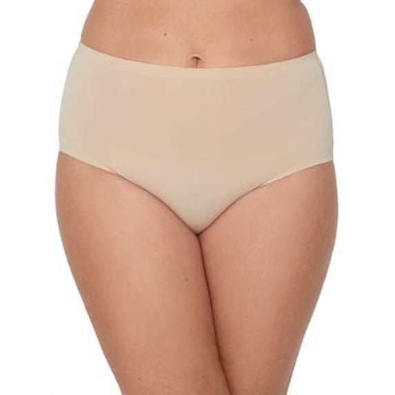 Women's Bali DFEL61 Comfort Revolution Easylite Brief Panty (Nude 9)