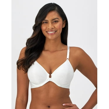 Bali Comfort Revolution Front Close Shaping Underwire Bra White 38D
