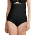 thumbnail image 1 of Bali Comfort Revolution® High Waist Brief Black L Women's, 1 of 7