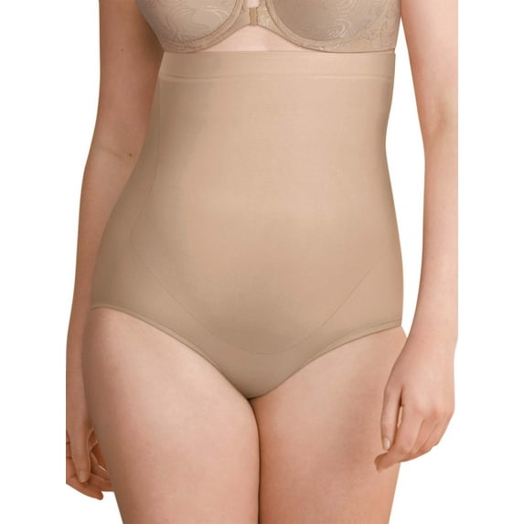 Bali Comfort Revolution® High Waist Brief Nude 3XL Women's