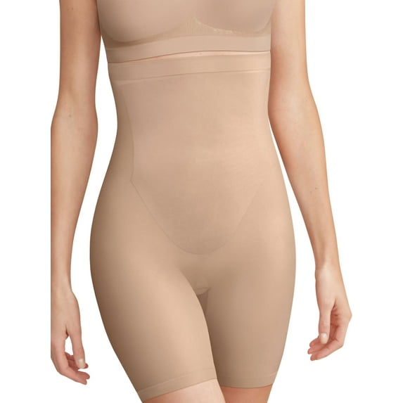 Bali Comfort Revolution® High Waist Thigh Slimmer Nude L Women's