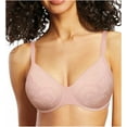 thumbnail image 1 of Bali Comfort Revolution Jacquard T-Shirt Bra HUSH PINK FLORAL 2XL NEW DF3643, 1 of 2