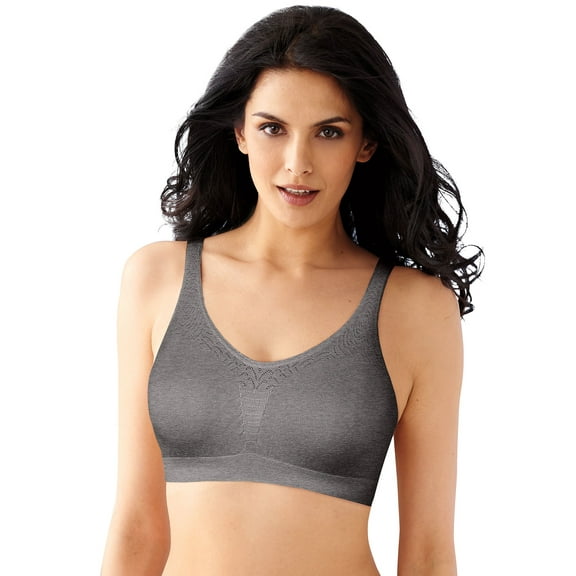 Bali Comfort Revolution Microfiber Crop Top Bralette Seamless Microfiber Pullover 103J