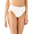thumbnail image 1 of Bali Comfort Revolution Microfiber Hi-Cut Panty, 3-Pack White/White/White 6/7 Women's, 1 of 4