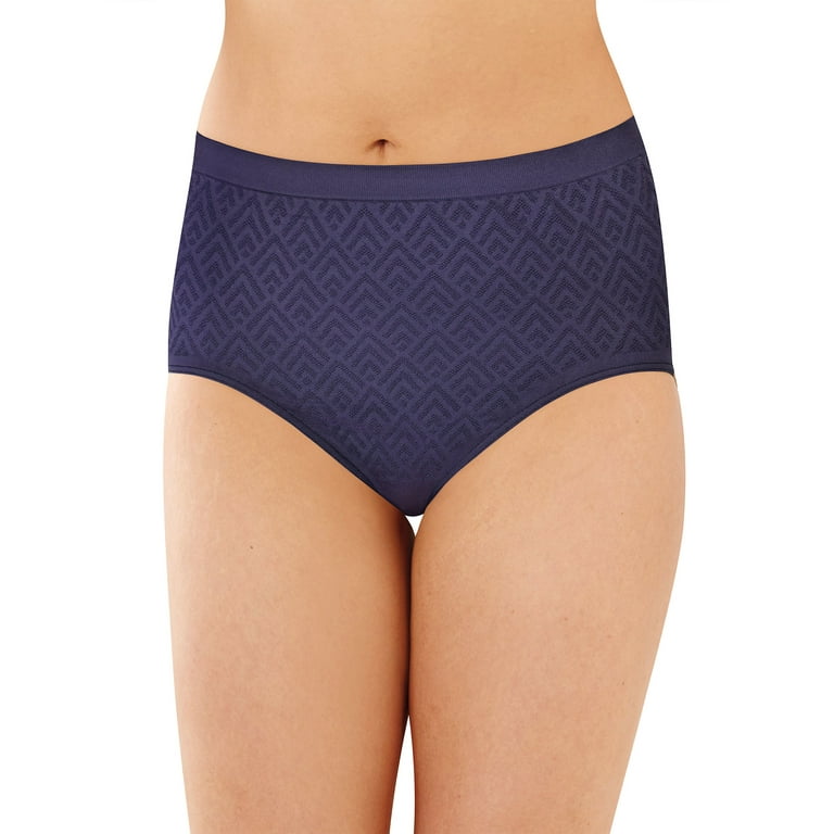 Women's Bali 803J Comfort Revolution Microfiber Brief Panty (Timeless  Purple 6/7) 
