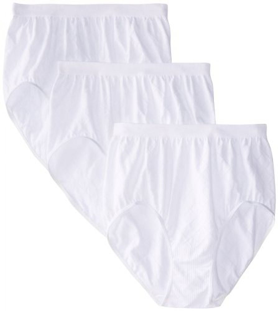 Bali Women Comfort Revolution Microfiber Brief Panties 803J Pink 3-Pk Size  8/9