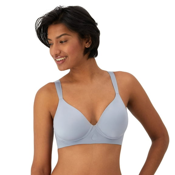 Bali® Comfort Revolution® Ultimate Wireless Support Bra DF3462 Color: Silver Satin Size: X LARGE