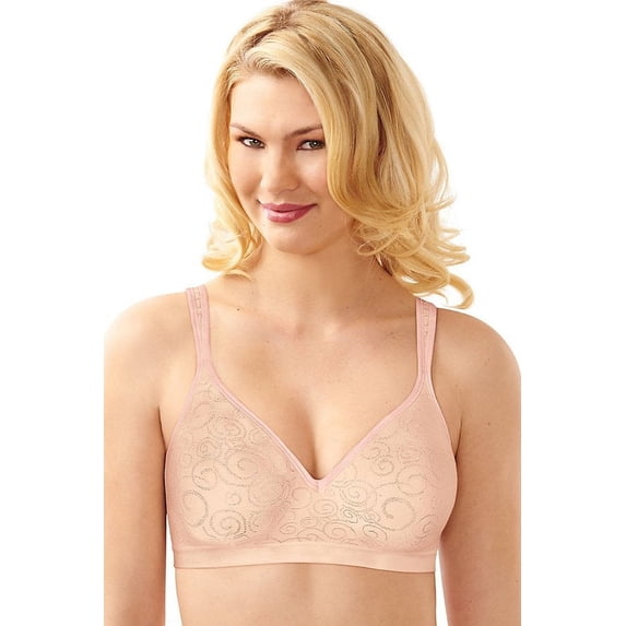 Bali Comfort Revolution Wirefree Bra Women's Seamless ComfortFlex Fit DF3463