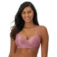thumbnail image 1 of Bali® Comfort Revolution® Wireless Bra 3463 Color: Rustic Berry Red Zag Size: 36 C, 1 of 4