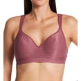 thumbnail image 1 of Women's Bali 3463 Comfort Revolution Wirefree Bra (Rustic Berry Red Zag 42B), 1 of 4