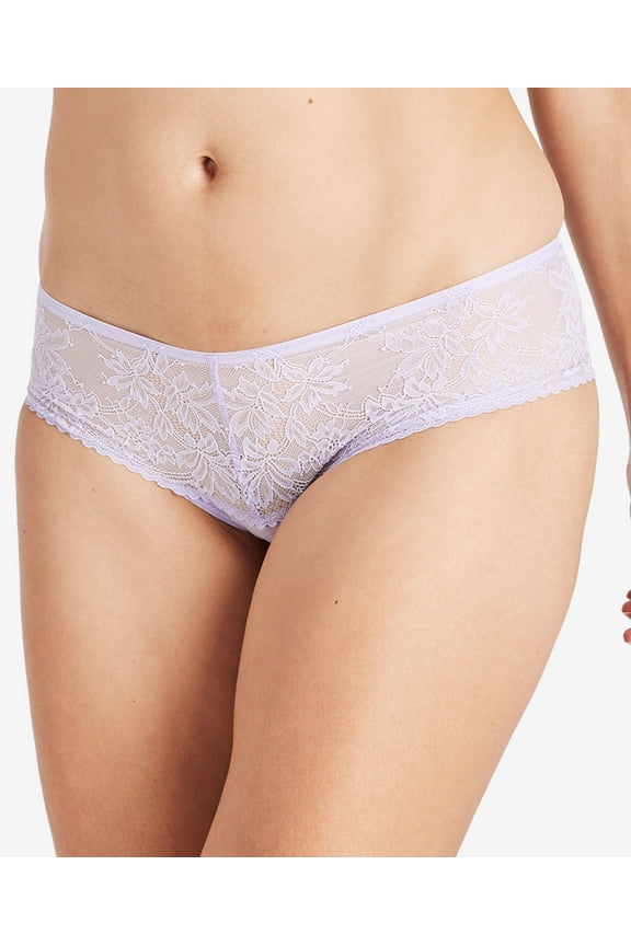 Comfy Glam Lace Desire Purple Hipster Panty