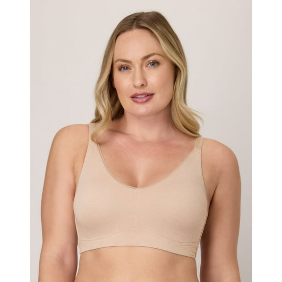 Bali Cotton Collection Wireless Bra Tropical Sands Heather L