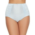 thumbnail image 1 of Bali Double Support Brief Blue Whimsy 9 Women's, 1 of 2
