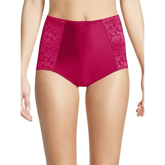 Bali Double Support Briefs, 3-Pack In the Navy/Pink Reverie/Fresh Berry 9 Women's