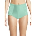 thumbnail image 1 of Bali Double Support Briefs, 3-Pack Private Jet/Purple Shade/Pale Seafoam 8 Women's, 1 of 4