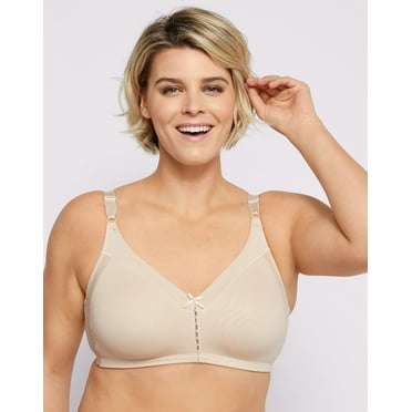 Bali Double Support Cotton Wire-Free Bra Womens Full Coverage Cool Comfort-U 3036