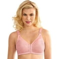 thumbnail image 1 of Bali Double Support Front Close Wirefree - Gentle Peach - Size - 34C, 1 of 2