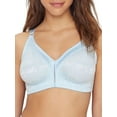 thumbnail image 1 of Bali Double Support® Lace Wirefree Bra Blue Whimsy 38C Women's, 1 of 2