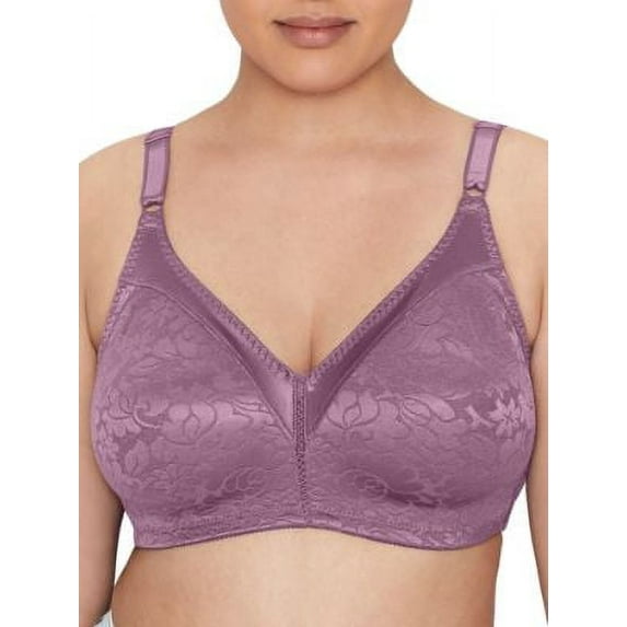 Bali Double Support® Lace Wirefree Bra Plummed Out 36D Women's