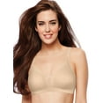 thumbnail image 1 of Bali Double Support Soft Touch Back Smoothing Wirefree Bra Taupe 36DD Women's, 1 of 3