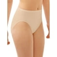 thumbnail image 1 of Bali Full-Coverage Hi-Cut Panty Soft Taupe 8 Women's, 1 of 4