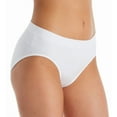 thumbnail image 1 of Women's Bali 2362 One Smooth U All-Around Smoothing Hi-Cut Panty (White Pointelle 7), 1 of 7