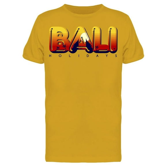 Bali Holidays T-Shirt Men -Image by Shutterstock, Male Large