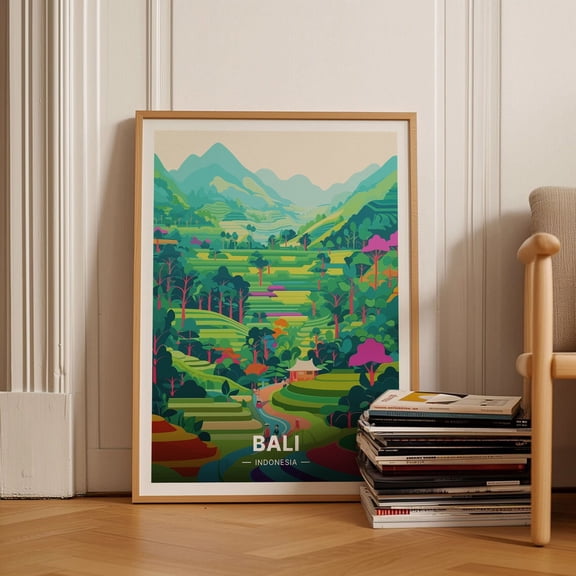Bali Indonesia Island Travel Wall Decor