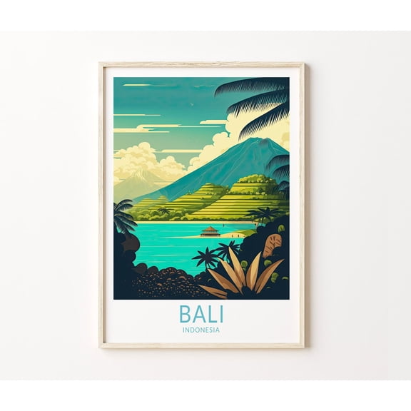 Bali Indonesia Scenic Island Home Decor