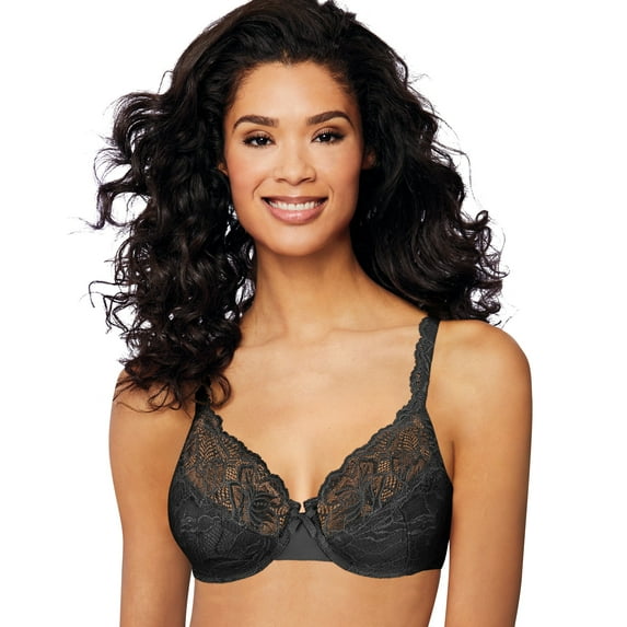 Bali Lace Desire® Underwire Bra Black 34DDD Women's