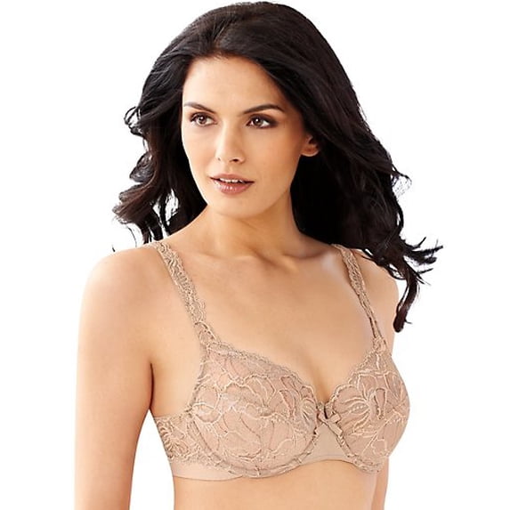 Bali Lace Desire® Underwire Bra Champagne Shimmer 34DDD Women's