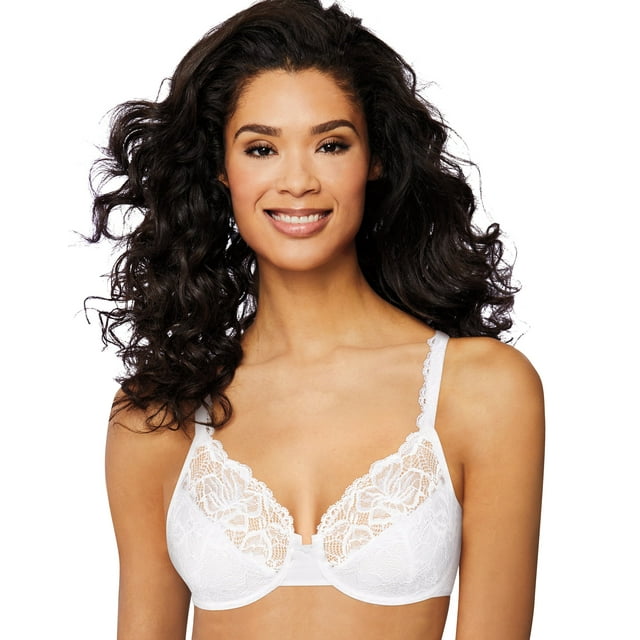 Bali Lace Desire Underwire Bra Women's Adjustable ComfortU Straps V