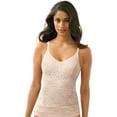 thumbnail image 1 of Women's Bali 8L12 Lace 'N Smooth Shaping Camisole (Rosewood 3X), 1 of 2