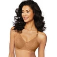 thumbnail image 1 of Bali Lace 'N Smooth Seamless Bra Womens Underwire Comfort-U Full Coverage 3432, 1 of 5
