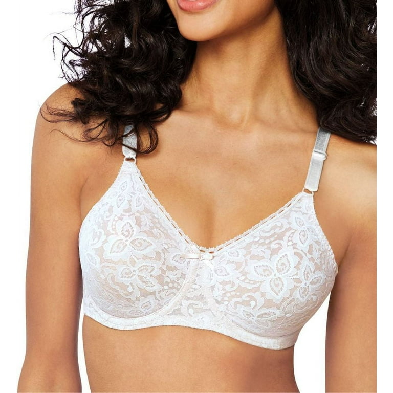 NEW Bali Lace 'n Smooth 2-Ply Seamless Underwire Bra 3432 In - Foto 10