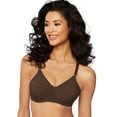 thumbnail image 1 of Bali Lace 'N Smooth Underwire Bra Warm Cocoa Brown 36D Women's, 1 of 5