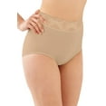 thumbnail image 1 of Bali Lacy Skimp Skamp Brief Panty Nude 7 Women's, 1 of 5