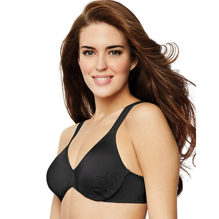 Bali Live It Up Seamless Underwire Bras Style 3353 Black on PopScreen