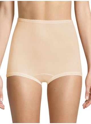Women's Bali DFMSH3 Comfort Revolution Seamless Hi Cut Panty - 3 Pack  (Blush/White/Sandshell 5)