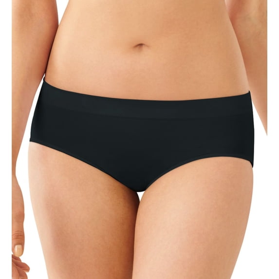 Women's Bali 2H63 One Smooth U All-Around Smoothing Hipster Panty (Black 9)