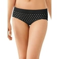 thumbnail image 1 of Bali One Smooth U All-Around Smoothing Hipster Panty Black and White Dot 7 Women's, 1 of 3