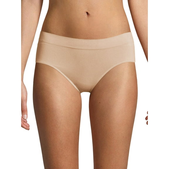 Bali One Smooth U All-Around Smoothing Hipster Panty Nude 8 Women's